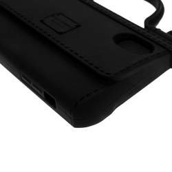 مملوكة مسبقًا علبة دولتشي اند غابانا آيفون X - XS سيسلي مطاط سوداء