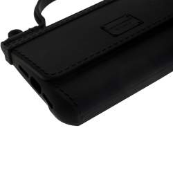 مملوكة مسبقًا علبة دولتشي اند غابانا آيفون X - XS سيسلي مطاط سوداء