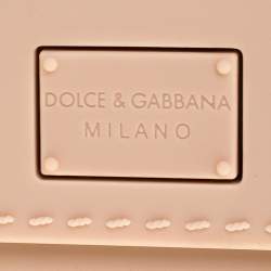 Pre Owned علبة دولتشي اند غابانا آيفون X - XS سيسلي مطاط بيج