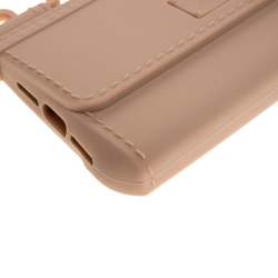 Pre Owned علبة دولتشي اند غابانا آيفون X - XS سيسلي مطاط بيج