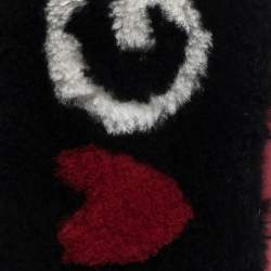 Pre Owned Dolce & Gabbana Red/Black Sherling Logo iPhone X Case