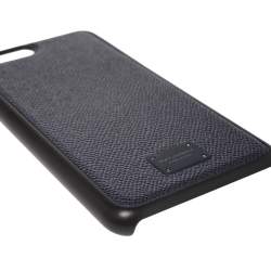 Pre Owned جراب آيفون 7/8 دولتشي آند غابانا جلد كحلي