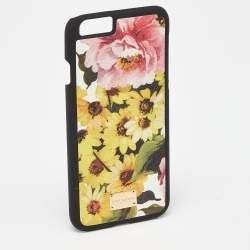 Dolce & Gabbana Multicolor Floral Print Leather iPhone 6 Case