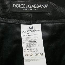 Dolce & Gabbana Black Sequin Trousers M
