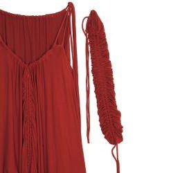 Pre Owned Dolce & Gabbana Red Dress S