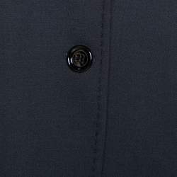 Pre Owned Dolce & Gabbana Black Stretch Wool Tailored Blazer L