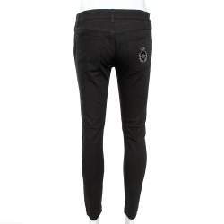 Pre Owned Dolce & Gabbana Black Cotton Pretty Fit Jeans M