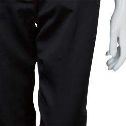 Pre Owned Dolce & Gabbana Black Satin Trousers S