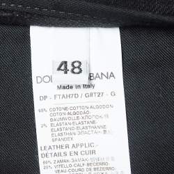 Pre Owned Dolce & Gabbana Black Denim Pretty Fit Jeans XL Waist 36''