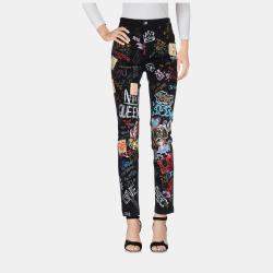 Pre Owned Dolce & Gabbana Cotton Jeans IT 40