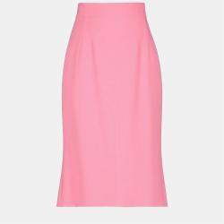 Pre Owned Dolce & Gabbana Viscose Midi skirts 48