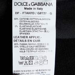 Pre Owned Dolce & Gabbana Black Denim Pretty Fit Jeans S/Waist 30"