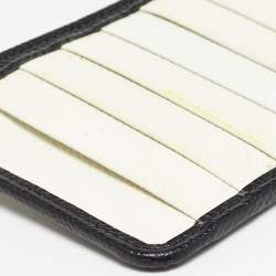 Pre Owned Dolce & Gabbana Multicolor Printed Leather Zip Card Holder