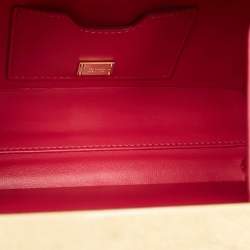 Dolce & Gabbana Gold Wood Angel Cherub Box Top Handle Bag