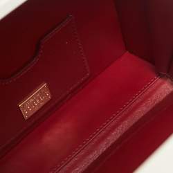 Pre Owned Dolce & Gabbana Gold Acrylic and Leather Fruit basket Dolce Box Top Handle Bag