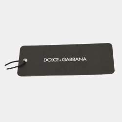 Pre Owned Dolce & Gabbana Blue Leather Zip Around Wallet