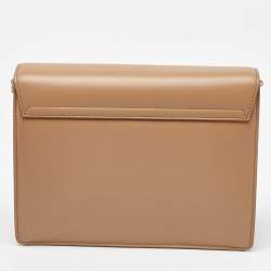Dolce & Gabbana Beige Leather Lucia Shoulder Bag
