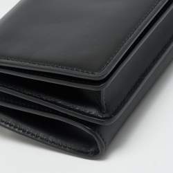 Pre Owned Dolce & Gabbana Mini Black Leather Crossbody Bag