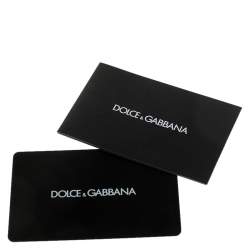 مملوكة مسبقًا Dolce & Gabbana Black/White Coated Canvas DG Girls Crossbody Bag