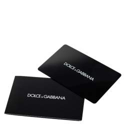 Dolce & Gabbana Black/White Logo Printed Nylon Backpack