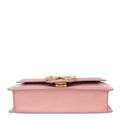 مملوكة مسبقًا Dolce & Gabbana Blush Pink Leather DG Amore Bag