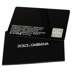 Pre Owned Dolce & Gabbana Green Heat-Applied Rhinestones Dolce Box Chain Clutch