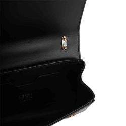 مملوكة مسبقًا Dolce & Gabbana Black Leather DG Girls Shoulder Bag