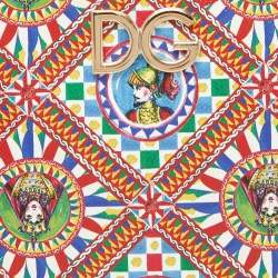 Pre Owned Dolce & Gabbana Multicolor Carretto and Queen Print Leather Wristlet Pouch 
