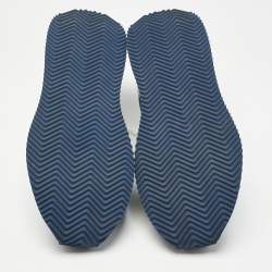 مملوكة مسبقًا حذاء رياضي برباط أريا جينز أزرق كحلي دولتشي أند غابانا مقاس 41