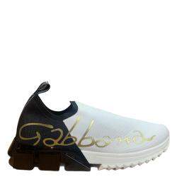 Pre Owned Dolce & Gabbana Black Sorrento Sneakers Size EU 40
