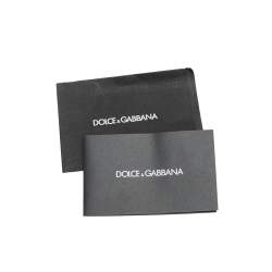 Pre Owned حذاء بوت دولتشي أند غابانا طول فوق الركبة جلد ثعبان رمادي ميتالك مقاس 37