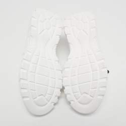Pre Owned Dolce & Gabbana White Leather Daymaster Sneakers Size 36
