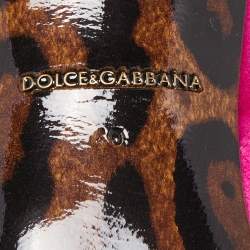 Pre Owned Dolce & Gabbana Pink Suede Slingback Pointed Toe Pumps Size 40