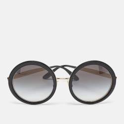 Dolce & Gabbana Black Gradient DG2179 Frame Round Sunglasses