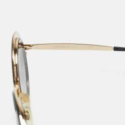 Dolce & Gabbana Black Gradient DG2179 Frame Round Sunglasses