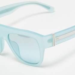 Pre Owned Dolce & Gabbana Light Blue Gradient DG4398 F Square Sunglasses