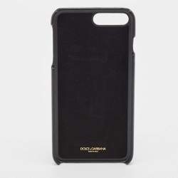 Dolce & Gabbana Black Bottalato Radio iPhone 7 Plus Case 