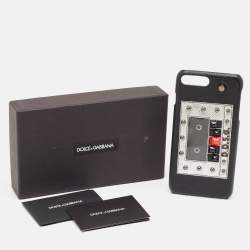 Dolce & Gabbana Black Bottalato Radio iPhone 7 Plus Case 