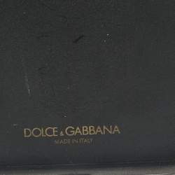Dolce & Gabbana Red/Black DG Logo Crystals iPhone X Case 