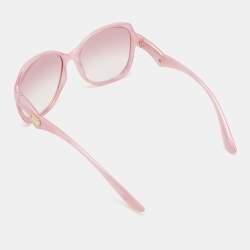 Dolce & Gabbana Pink Gradient DG6154 Oversized Sunglasses