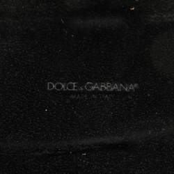 Dolce & Gabbana Red Leather Travel Watch Case