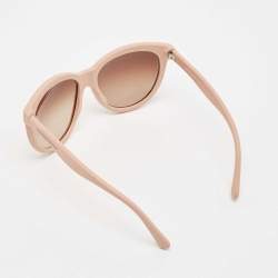 Pre Owned Dolce & Gabbana Pink/Brown Gradient DG4149 Butterfly Sunglasses