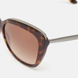 Pre Owned Dolce & Gabbana Brown Gradient DG4332 Butterfly Sunglasses