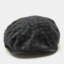 Dolce & Gabbana Grey Embellished Cap Size 58
