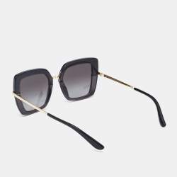 Dolce & Gabbana Black Gradient DG 4373 Butterfly Sunglasses