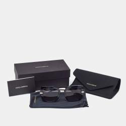Dolce & Gabbana Black Gradient DG 4373 Butterfly Sunglasses