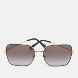 Dolce & Gabbana Black/Gold Gradient DG2242 Square Sunglasses
