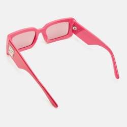 Dolce & Gabbana Pink Mirrored DG4416 Frame Square Sunglasses