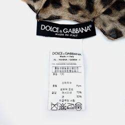 مملوكة مسبقًا Dolce & Gabbana Cashmere Brown muffler and shawl