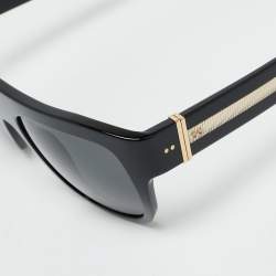 Pre Owned نظارة شمسية دولتشي أند غابانا DG4398 إطار أسود مربع